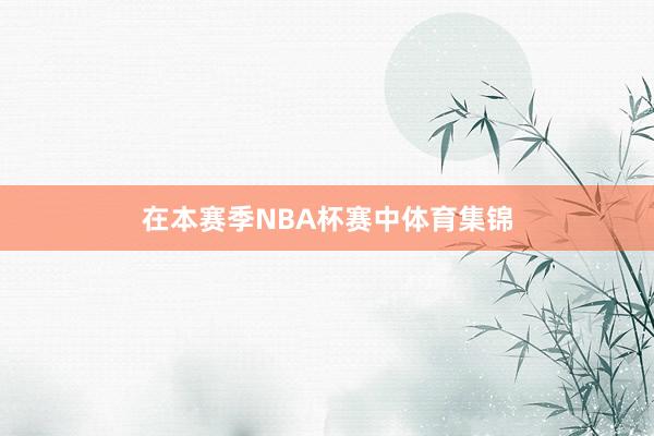 在本赛季NBA杯赛中体育集锦