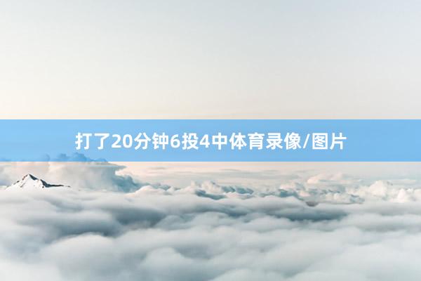 打了20分钟6投4中体育录像/图片